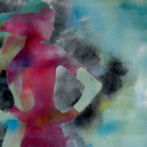 Attitude - et akrylmaleri.