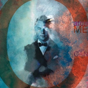 Catch me if you can og Leonardo DiCaprio i en fantastisk fargekombinasjon skaper din unike vegg.