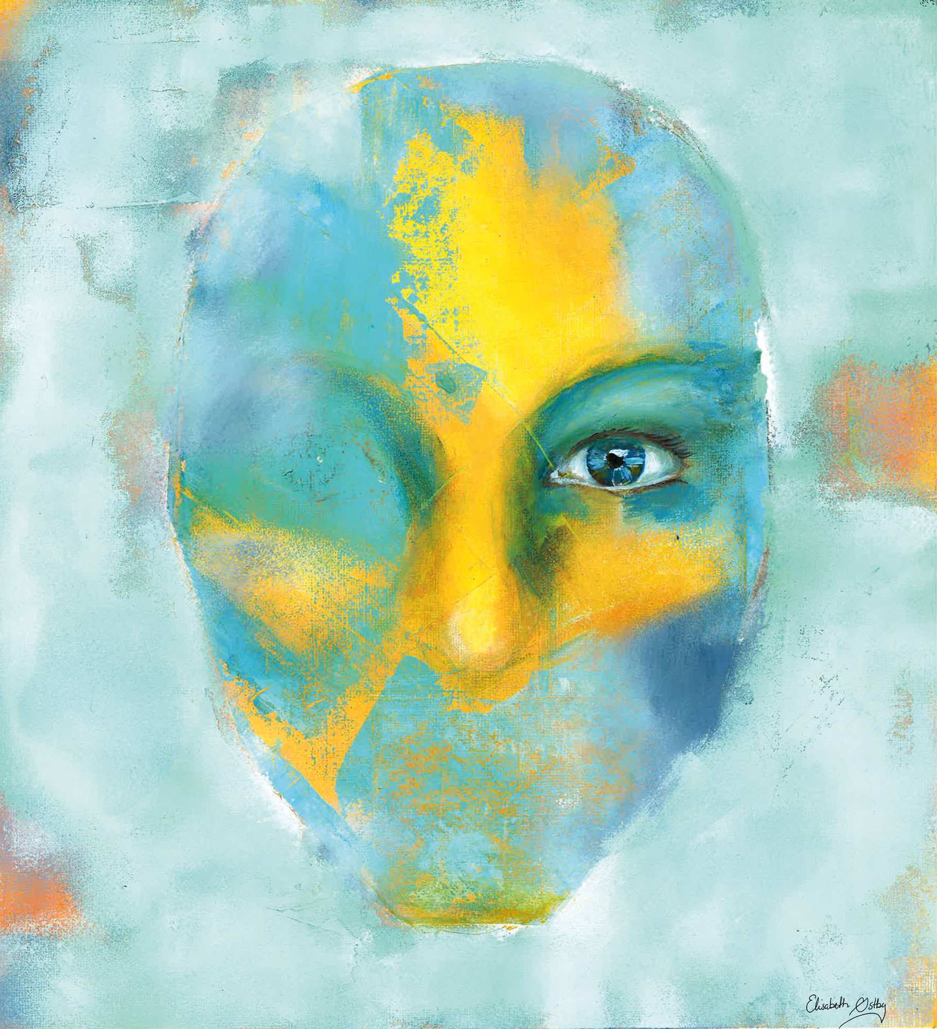 Akrylmaleri. Uten smak.