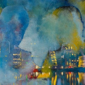 Oslove er en miks av akrylmaleri og fotografi av Barcode, Oslo.