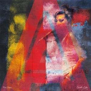 Den store stjernen ABOVE - over stjernene - Amy Winehouse, i en tornado av farger.